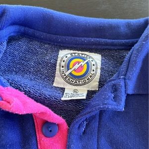 Static International Purple, pink, white Pull Over